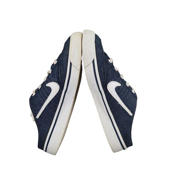 Nike Shoes Womens 7.5 Hermosa Mule Sneaker Slide Slip On Denim Lace Up 2002 Blue - Picture 8 of 12